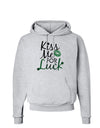 Kiss Me For Luck Hoodie Sweatshirt-Hoodie-TooLoud-AshGray-Small-Davson Sales