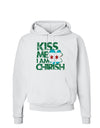 Kiss Me I'm Chirish Hoodie Sweatshirt by TooLoud-Hoodie-TooLoud-White-Small-Davson Sales
