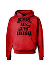 Kiss Me I'm Irish - Green Kisses Hoodie Sweatshirt by TooLoud-Hoodie-TooLoud-Red-Small-Davson Sales