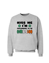 Kiss Me I'm Pretending to Be Irish Sweatshirt by TooLoud-Sweatshirts-TooLoud-AshGray-Small-Davson Sales