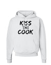 Kiss the Cook Grill Master 2 - Text Hoodie Sweatshirt-Hoodie-TooLoud-White-Small-Davson Sales