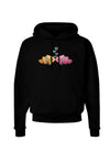 Kissy Clownfish Dark Hoodie Sweatshirt-Hoodie-TooLoud-Black-Small-Davson Sales