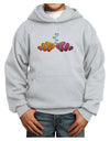 Kissy Clownfish Youth Hoodie Pullover Sweatshirt-Youth Hoodie-TooLoud-Ash-XS-Davson Sales