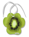 Kiwi Fruit Paw Print Shaped Ornament All Over Print by TooLoud-Ornament-TooLoud-White-Davson Sales