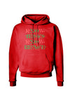 Know Jesus Know Peace Christmas Dark Hoodie Sweatshirt-Hoodie-TooLoud-Red-Small-Davson Sales