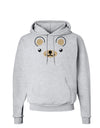 Kyu-T Ears - Beartholomew Teddy Bear Hoodie Sweatshirt-Hoodie-TooLoud-AshGray-Small-Davson Sales