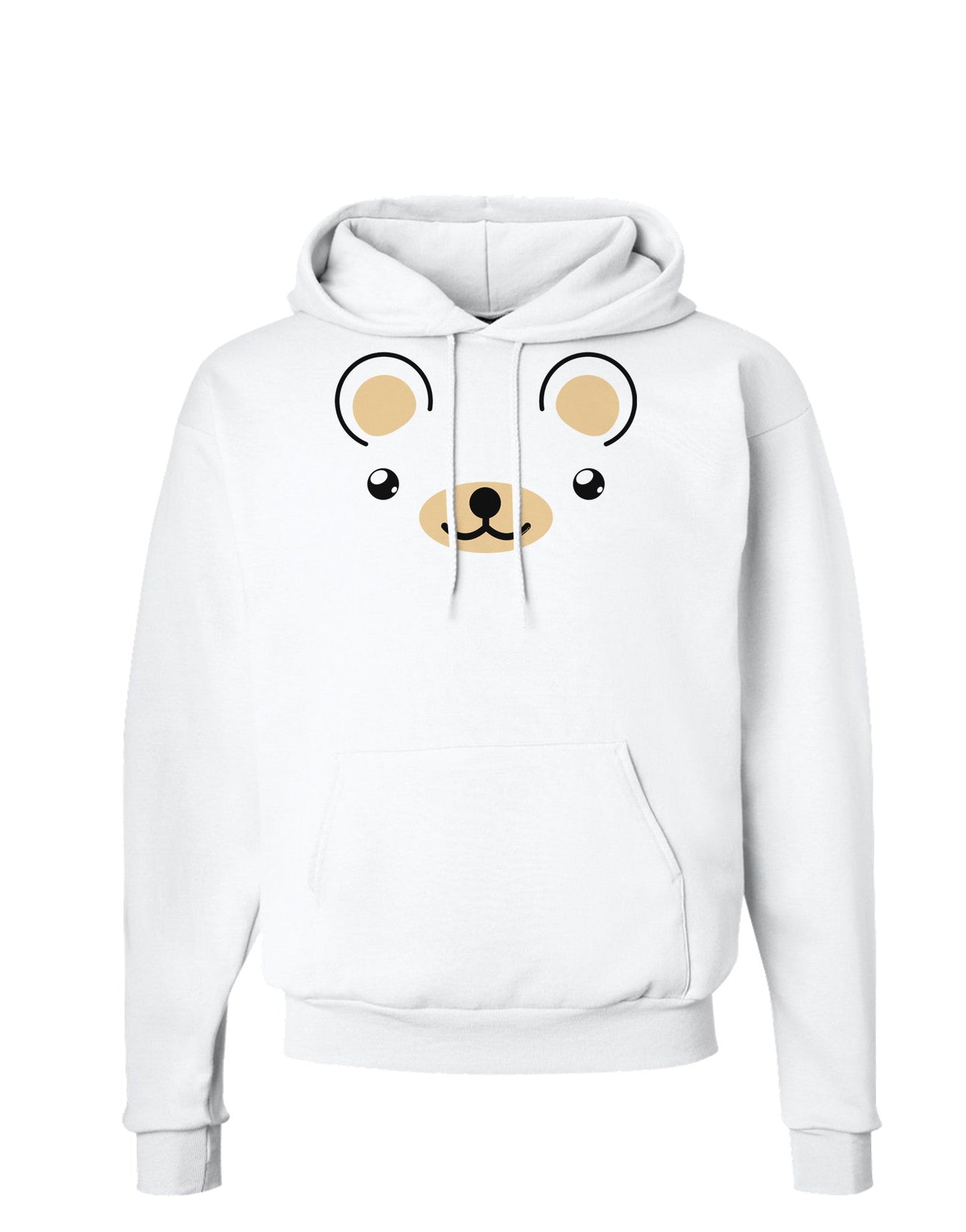 Kyu-T Ears - Beartholomew Teddy Bear Hoodie Sweatshirt-Hoodie-TooLoud-White-Small-Davson Sales