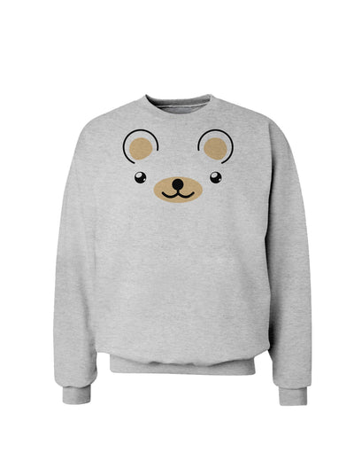 Kyu-T Ears - Beartholomew Teddy Bear Sweatshirt-Sweatshirts-TooLoud-AshGray-Small-Davson Sales