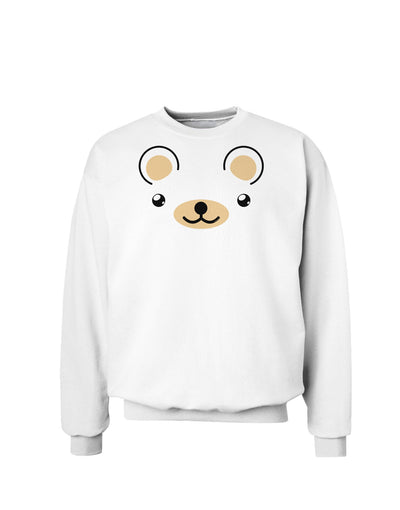 Kyu-T Ears - Beartholomew Teddy Bear Sweatshirt-Sweatshirts-TooLoud-White-Small-Davson Sales