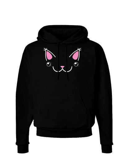 Kyu-T Ears - Kawa the Cute Critter Dark Hoodie Sweatshirt-Hoodie-TooLoud-Black-Small-Davson Sales