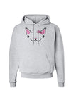 Kyu-T Ears - Kawaia the Cute Girl Critter Hoodie Sweatshirt-Hoodie-TooLoud-AshGray-Small-Davson Sales