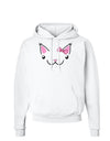 Kyu-T Ears - Kawaia the Cute Girl Critter Hoodie Sweatshirt-Hoodie-TooLoud-White-Small-Davson Sales