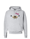 Kyu-T Face - Beartholomea Cute Girl Bear Hoodie Sweatshirt-Hoodie-TooLoud-AshGray-Small-Davson Sales