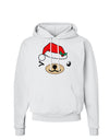 Kyu-T Face Beartholomea Santa Girl Bear Hoodie Sweatshirt-Hoodie-TooLoud-White-Small-Davson Sales