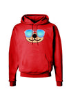 Kyu-T Face - Beartholomew Cool Sunglasses Dark Hoodie Sweatshirt-Hoodie-TooLoud-Red-Small-Davson Sales