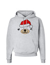 Kyu-T Face Beartholomew Santa Boy Bear Hoodie Sweatshirt-Hoodie-TooLoud-AshGray-Small-Davson Sales