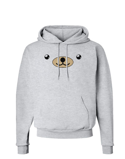 Kyu-T Face - Beartholomew the Teddy Bear Hoodie Sweatshirt-Hoodie-TooLoud-AshGray-Small-Davson Sales