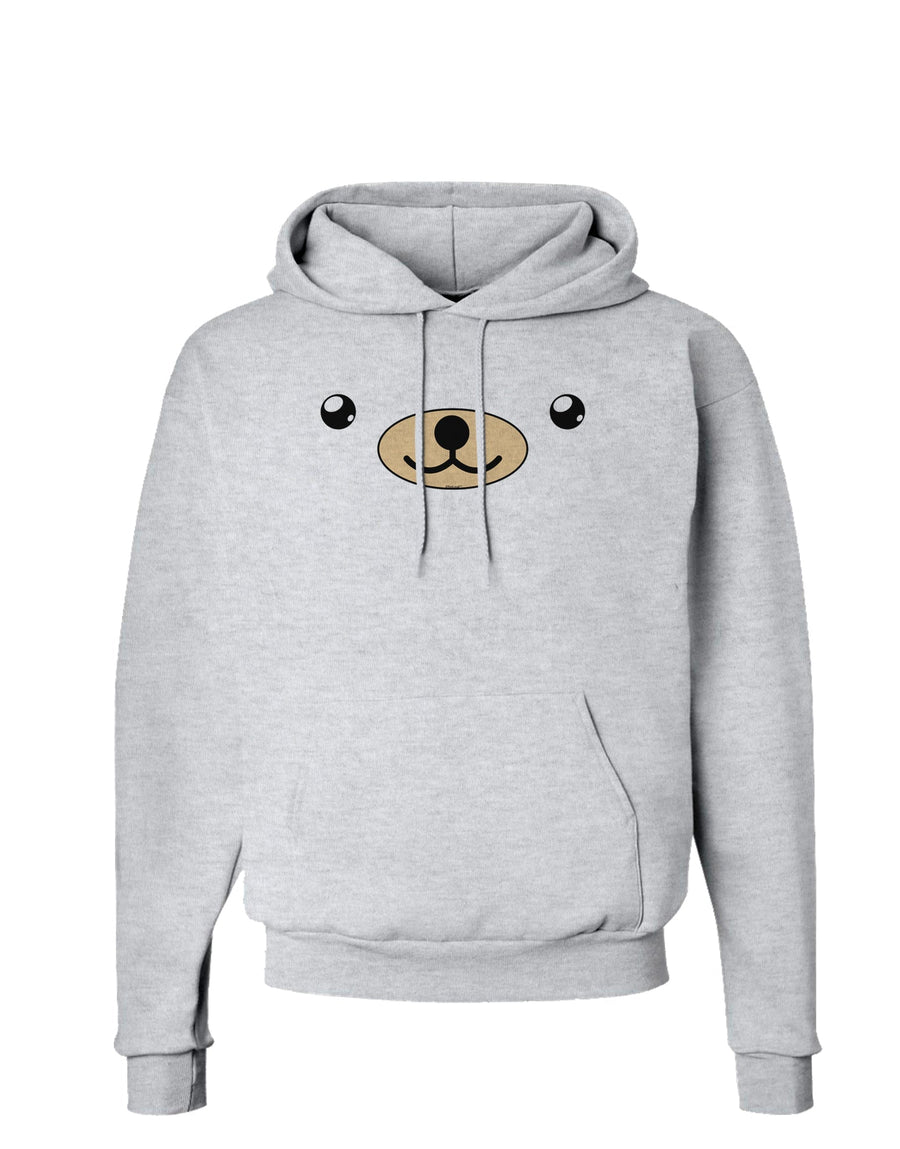 Kyu-T Face - Beartholomew the Teddy Bear Hoodie Sweatshirt-Hoodie-TooLoud-White-Small-Davson Sales