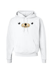 Kyu-T Face - Beartholomew the Teddy Bear Hoodie Sweatshirt-Hoodie-TooLoud-White-Small-Davson Sales