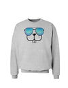 Kyu-T Face - Buckley Cool Sunglasses Sweatshirt-Sweatshirts-TooLoud-AshGray-Small-Davson Sales