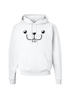 Kyu-T Face - Buckley the Beaver Hoodie Sweatshirt-Hoodie-TooLoud-White-Small-Davson Sales