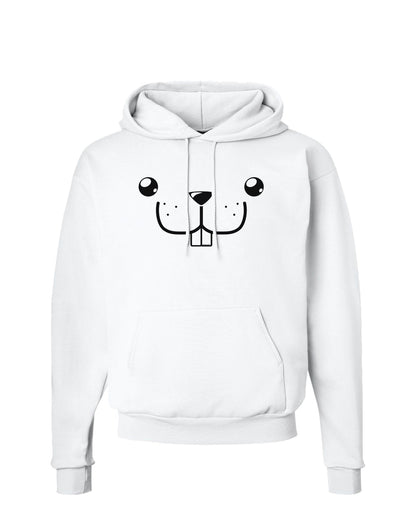 Kyu-T Face - Buckley the Beaver Hoodie Sweatshirt-Hoodie-TooLoud-White-Small-Davson Sales