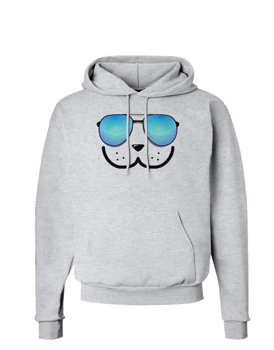 Kyu-T Face - Dewy Cool Sunglasses Hoodie Sweatshirt-Hoodie-TooLoud-White-Small-Davson Sales