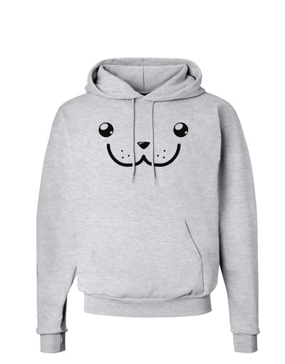 Kyu-T Face - Dewy the Dugong Hoodie Sweatshirt-Hoodie-TooLoud-AshGray-Small-Davson Sales