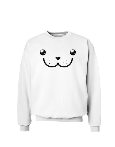 Kyu-T Face - Dewy the Dugong Sweatshirt-Sweatshirts-TooLoud-White-Small-Davson Sales