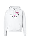 Kyu-T Face - Fangie Cute Girl Vampire Bat Hoodie Sweatshirt-Hoodie-TooLoud-White-Small-Davson Sales