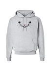 Kyu-T Face - Kattia the kitty cat Hoodie Sweatshirt-Hoodie-TooLoud-AshGray-Small-Davson Sales