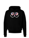 Kyu-T Face - Kawa Patriotic Sunglasses Dark Hoodie Sweatshirt-Hoodie-TooLoud-Black-Small-Davson Sales