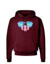 Kyu-T Face - Oinkz Cool Sunglasses Dark Hoodie Sweatshirt-Hoodie-TooLoud-Maroon-Small-Davson Sales