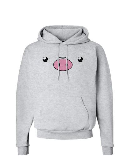 Kyu-T Face - Oinkz the Pig Hoodie Sweatshirt-Hoodie-TooLoud-AshGray-Small-Davson Sales