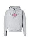 Kyu-T Face - Oinkz the Pig Hoodie Sweatshirt-hoodie-TooLoud-Small-Ash-Grey-Davson Sales