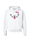 Kyu-T Face - Puppina Cute Girl Puppy Dog Hoodie Sweatshirt-Hoodie-TooLoud-White-Small-Davson Sales