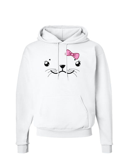 Kyu-T Face - Sealia Cute Girl Seal Hoodie Sweatshirt-Hoodie-TooLoud-White-Small-Davson Sales