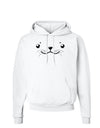 Kyu-T Face - Sealie the Cute Seal Hoodie Sweatshirt-Hoodie-TooLoud-White-Small-Davson Sales