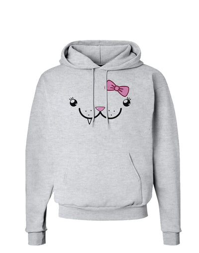 Kyu-T Face - Snagglette Cute Girl Critter Hoodie Sweatshirt-Hoodie-TooLoud-AshGray-Small-Davson Sales