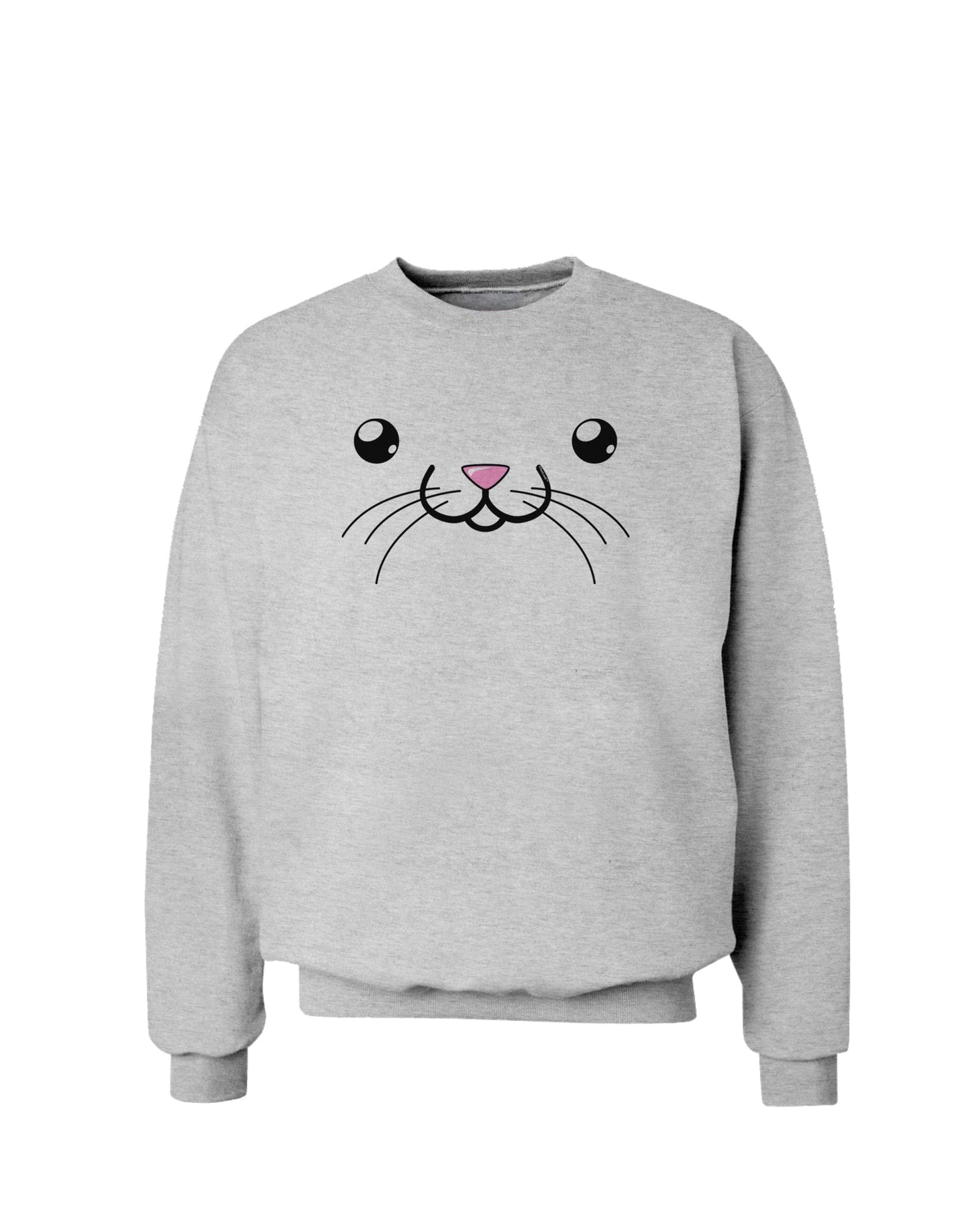 Kyu-T Face - Tiny the Mouse Sweatshirt-Sweatshirts-TooLoud-AshGray-Small-Davson Sales