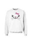 Kyu-T Face - Tinya Cute Girl Mouse Sweatshirt-Sweatshirts-TooLoud-White-Small-Davson Sales