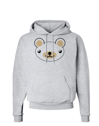 Kyu-T Head - Day Beartholomew Teddy Bear Hoodie Sweatshirt-Hoodie-TooLoud-AshGray-Small-Davson Sales