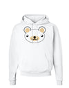 Kyu-T Head - Day Beartholomew Teddy Bear Hoodie Sweatshirt-Hoodie-TooLoud-White-Small-Davson Sales