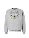 Kyu-T Head - Day Beartholomew Teddy Bear Sweatshirt-Sweatshirts-TooLoud-AshGray-Small-Davson Sales