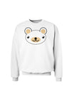 Kyu-T Head - Day Beartholomew Teddy Bear Sweatshirt-Sweatshirts-TooLoud-White-Small-Davson Sales