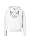 Kyu-T Head - Day Kawaia the Cute Girl Critter Hoodie Sweatshirt-Hoodie-TooLoud-White-Small-Davson Sales