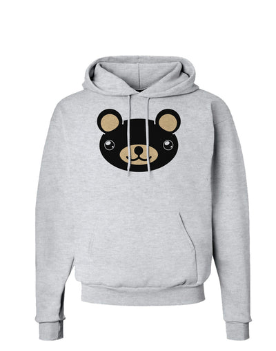 Kyu-T Head - Night Beartholomew Teddy Bear Hoodie Sweatshirt-Hoodie-TooLoud-AshGray-Small-Davson Sales