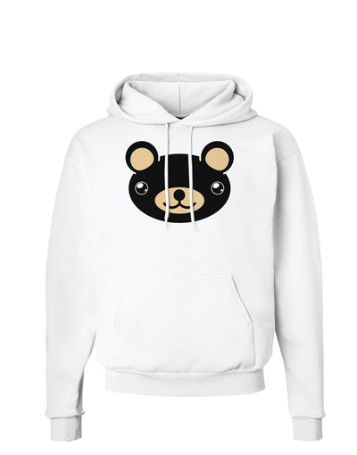 Kyu-T Head - Night Beartholomew Teddy Bear Hoodie Sweatshirt-Hoodie-TooLoud-White-Small-Davson Sales