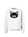 Kyu-T Head - Night Beartholomew Teddy Bear Sweatshirt-Sweatshirts-TooLoud-White-Small-Davson Sales