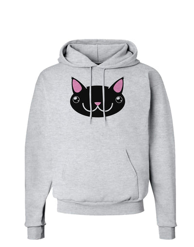 Kyu-T Head - Night Kawa the Cute Critter Hoodie Sweatshirt-Hoodie-TooLoud-AshGray-Small-Davson Sales